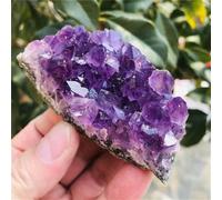 DPURPIWADY Stone Amethyst Quartz Amethyst Cluster Home Ornaments Crafts Decorative Ornaments Gift(30-50g)