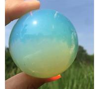 DPURPIWADY Stone Opal Ball Quartz Crystal Ball Office Gift Home Decor(40mm)