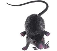 DPWOUM Black Plastik Ratten Maus Model Figuren Kinder Halloween Tricks Streiche Requisiten Spielzeug Schwarz Kostengünstig, Party- and Scherzartikel, Spielzeug