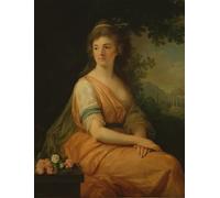 DQCJIYIGL Famoso Cartel del Lienzo Artísticas de Lona Anna Von Von Muralt di Angelica Kauffmann para la Decoración del Hogar de la Oficina 60x90cm