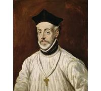 DQCJIYIGL Famoso Cartel del Lienzo Artísticas de Lona Don Diego De Covarrubias Y Leiva di El Greco para la Decoración del Hogar de la Oficina 60x90cm