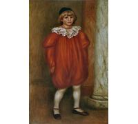 DQCJIYIGL Famoso Cartel del Lienzo Artísticas de Lona il Clown di Pierre Auguste Renoir para la Decoración del Hogar de la Oficina 60x90cm