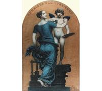 DQCJIYIGL Famoso Cartel del Lienzo Artísticas de Lona Il Rinascimento Italiano Mellery para la Decoración del Hogar de la Oficina 60x90cm