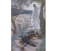 DQCJIYIGL Famoso Cartel del Lienzo Artísticas de Lona Noli Me Tangere di Jacques para la Decoración del Hogar de la Oficina 60x90cm