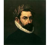 DQCJIYIGL Famoso Cartel del Lienzo Artísticas de Lona Poeta Ercilla Y Zuniga El Greco para la Decoración del Hogar de la Oficina 60x90cm