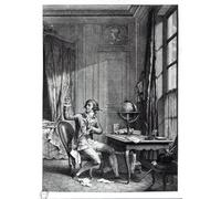 DQCJIYIGL Famoso Cartel del Lienzo Artísticas de Lona San Preux riceve il ritratto di Julie di Nicolas Andre Monsiau para la Decoración del Hogar de la Oficina 60x90cm
