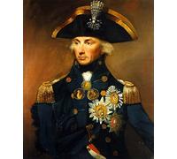 DQCJIYIGL Famoso Impresión Póster Imagen Hermoso Paisaje Contrammiraglio Sir Horatio Nelson di Lemuel Abbott para Decoración de Paredes 60x90cm