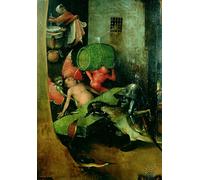 DQCJIYIGL Famoso Impresión Póster Imagen Hermoso Paisaje il giardino delle concupiscenze di Hieronymus Boske para Decoración de Paredes 60x90cm