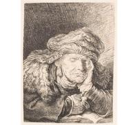 DQCJIYIGL Famoso Impresión Póster Imagen Hermoso Paisaje Jan Uytenbogaert predicatore della setta dei rimostranti arminiani di Rembrandt Van Rijn para Decoración de Paredes 60x90cm