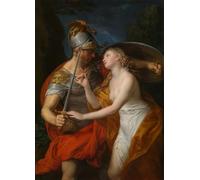DQCJIYIGL Famoso Impresión Póster Imagen Hermoso Paisaje L'allegoria della pace e della guerra di Pompeo Girolamo Batoni para Decoración de Paredes 60x90cm