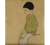 DQCJIYIGL Famoso Impresión Póster Imagen Hermoso Paisaje Paavo di Helene Schjerfbeck para Decoración de Paredes 60x90cm