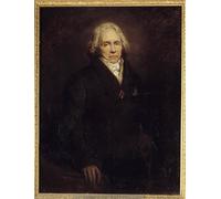 DQCJIYIGL Famoso Impresión Póster Imagen Hermoso Paisaje Ritratto del politico francese Charles Maurice De Talleyrand Perigord di Ary Scheffer para Decoración de Paredes 60x90cm