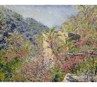 DQCJIYIGL Pinturas Famosas Carteles e Impresos Arte Della Tela Effetto Sole Valle del Sasso di Claude Monet para la Decoración del Hogar del Dormitorio 60x90cm