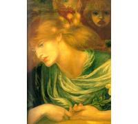 DQCJIYIGL Pinturas Famosas Carteles e Impresos Arte Della Tela Famoso dipinto di Dante Gabriel Rossetti para la Decoración del Hogar del Dormitorio 60x90cm