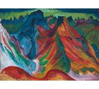 DQCJIYIGL Pinturas Famosas Carteles e Impresos Arte Della Tela il Faro di Fehmarn di Ernst Ludwig Kirchner para la Decoración del Hogar del Dormitorio 60x90cm