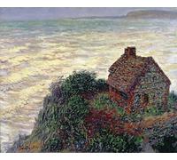 DQCJIYIGL Pinturas Famosas Carteles e Impresos Arte Della Tela la House of Thes Ufficiale Varengeville di Claude Monet para la Decoración del Hogar del Dormitorio 60x90cm