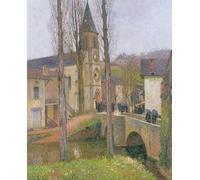 DQCJIYIGL Pinturas Famosas Carteles e Impresos Arte Della Tela L'ora della messa a Labastide Du Vert di Henri para la Decoración del Hogar del Dormitorio 60x90cm