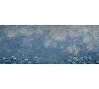 DQCJIYIGL Pinturas Famosas Carteles e Impresos Arte Della Tela Ninfee Due salici piangenti Sezione centrale destra di Claude Monet para la Decoración del Hogar del Dormitorio 60x90cm