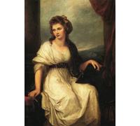 DQCJIYIGL Pinturas Famosas Lienzo con Imagen Cuadro Pared Lienzo Autoritratto di Angelica Kauffmann para la Decoración de la Sala de Estar 60x90cm