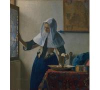 DQCJIYIGL Pinturas Famosas Lienzo con Imagen Cuadro Pared Lienzo Giovane donna con una brocca d'acqua di Jan Vermeer Van Delft para la Decoración de la Sala de Estar 60x90cm