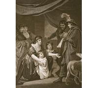 DQCJIYIGL Pinturas Famosas Lienzo con Imagen Cuadro Pared Lienzo Lady Elizabeth Grey supplica Edward Iv di proteggere i suoi figli di John Opie para la Decoración de la Sala de Estar 60x90cm