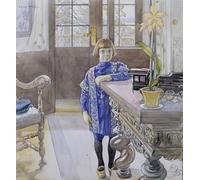 DQCJIYIGL Pinturas Famosas Lienzo con Imagen Cuadro Pared Lienzo Ritratto di Tage Thiel di Carl Larsson para la Decoración de la Sala de Estar 60x90cm