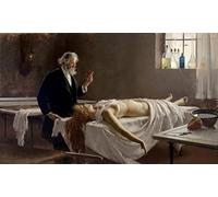 DQCJIYIGL Pinturas Famosas Pintura Pared Lienzo Póster Arte Pared Anatomia del cuore e ha avuto un'autopsia cardiaca di Enrique Simonet para Decoraciones del Hogar 60x90cm