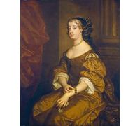 DQCJIYIGL Pinturas Famosas Pintura Pared Lienzo Póster Arte Pared Barbara Villiers Duchessa di Peter Lely para Decoraciones del Hogar 60x90cm