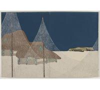 DQCJIYIGL Pinturas Famosas Pintura Pared Lienzo Póster Arte Pared I fiori dei cento mondi di Kamisaka Sekka para Decoraciones del Hogar 60x90cm