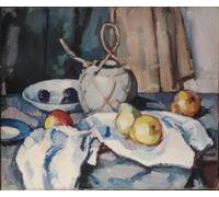 DQCJIYIGL Pinturas Famosas Pintura Pared Lienzo Póster Arte Pared il barattolo di zenzero di Samuel John Peploe para Decoraciones del Hogar 60x90cm