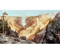 DQCJIYIGL Pinturas Famosas Pintura Pared Lienzo Póster Arte Pared il Grand Canyon di Moran para Decoraciones del Hogar 60x90cm
