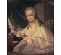 DQCJIYIGL Pinturas Famosas Pintura Pared Lienzo Póster Arte Pared la contessa di Barry di Jean Baptiste Greuze para Decoraciones del Hogar 60x90cm