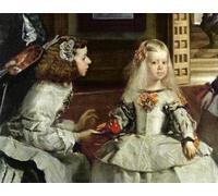 DQCJIYIGL Pinturas Famosas Pintura Pared Lienzo Póster Arte Pared La famiglia di Iv di Diego Velazquez para Decoraciones del Hogar 60x90cm