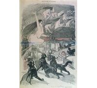 DQCJIYIGL Pinturas Famosas Pintura Pared Lienzo Póster Arte Pared Metamorfosi Gatti neri che si trasformano in streghe di Théophile Alexandre Steinlen para Decoraciones del Hogar 60x90cm