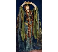 DQCJIYIGL Pinturas Famosas Pintura Pared Lienzo Póster Arte Pared Miss Ellen Terry nei panni di Lady Macbeth di John Singer Sargent para Decoraciones del Hogar 60x90cm