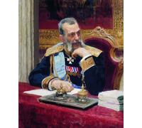 DQCJIYIGL Pinturas Famosas Pintura Pared Lienzo Póster Arte Pared Ritratto del granduca Vladimir Alexandrovich - Il'ya Repin para Decoraciones del Hogar 60x90cm
