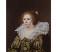 DQCJIYIGL Pinturas Famosas Pintura Pared Lienzo Póster Arte Pared Ritratto di giovane donna di Paulus Moreelse para Decoraciones del Hogar 60x90cm