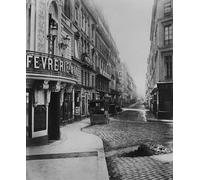 DQCJIYIGL Pinturas Famosas Pintura Pared Lienzo Póster Arte Pared Rue Louis Le Grand di Charles Marville para Decoraciones del Hogar 60x90cm