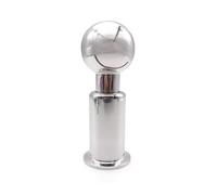DQFOCPHHAA 1.5" Rotary Spray Ball CIP Tank Cleaner 360° Rotating Cleaning Head SS304 Tri Clamp Connection