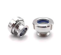 DQFOCPHHAA 1PC OD25mm 1.5" Tri Clamp Sight Glass SS304 Stainless Steel Inline Viewer