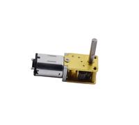 DQFOCPHHAA 7-Type N20 Worm Gear Electronic Starter DC 3V 3.7V 5V 6V Slow Speed Full Metal Gearbox Geard Electronic Starter Right Angle Shaft