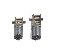 DQFOCPHHAA DC 1.5V 3V 3.7V 5V 235-850rpm Turbine Worm N20 Full Metal Gearbox Gear Electronic Starter Dual Axis Shaft B Electronic Starter