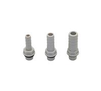 DQFOCPHHAA Garden Plumbing Steel 1/8" Threaded Straight Joint Aquarium Air Pump Joint Fish Tank Pipe Joint 3 Pieces of Agricultural Tool Pipe (Color : Thread 10mm to 8mm)
