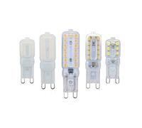 DQFOCPHHAA Indoor Lighting, Pack of 20, LED Chandelier Lamp AC110V 5W/7W/3W G9 LED Light Bulb 14/22/32LEDs-SMD2835 Diode Chip Flicker-Free(Warm White,5W 110V)