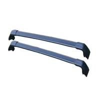 DQRG Baca Coche Blandas Barras Laterales Aleación Aluminio para X1 F48 2016-2022 Rieles Transversales Portaequipajes 2 Unidades Auto Portaequipajes(Negro)