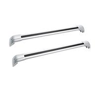 DQRG Baca Coche Blandas Barras Transversales para Portaequipajes Techo Aleación Aluminio Bloqueables para X3 F25 2011-2017 2 Unidades Auto Portaequipajes(Plata)