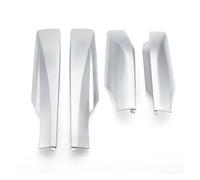 DQRG Baca Coche Blandas Juego 4 Cubiertas Protectoras para Portaequipajes Techo para Toyota para RAV4 XA30 2006-2012 Auto Portaequipajes(Plata)