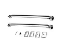 DQRG Baca Coche Blandas para Hyundai para Venue 2019-2025 | Barras Transversales Aluminio Ajuste Universal para SUV Accesorios Camping Viaje Y Carga Auto Portaequipajes(Plata)