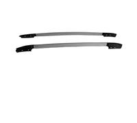 DQRG Baca Coche Blandas Portaequipajes Techo para Ford para Ranger Wildtrack 2012-2019 T6 T7 Color Negro para Cabina Doble Auto Portaequipajes(Silver (Screw))