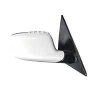 DQRG Conjunto Espejo Retrovisor Espejo Retrovisor Lateral Exterior para Serie 7 E66 2000-2005, Plegable, Eléctrico Y Calefactable. Retrovisor Lateral(Blanco,13 Wire Right)